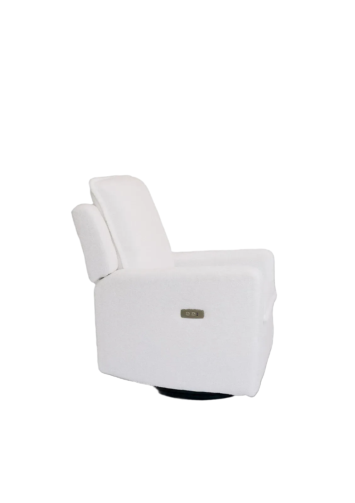 The Chloé Glider Recliner Nursery chair - Milk