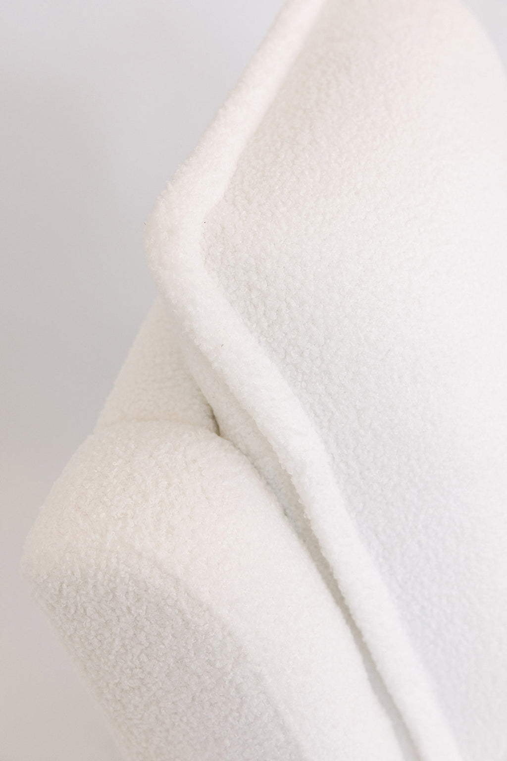 Premium Nursery Recliner Chair in Milk fabric by Love Louie