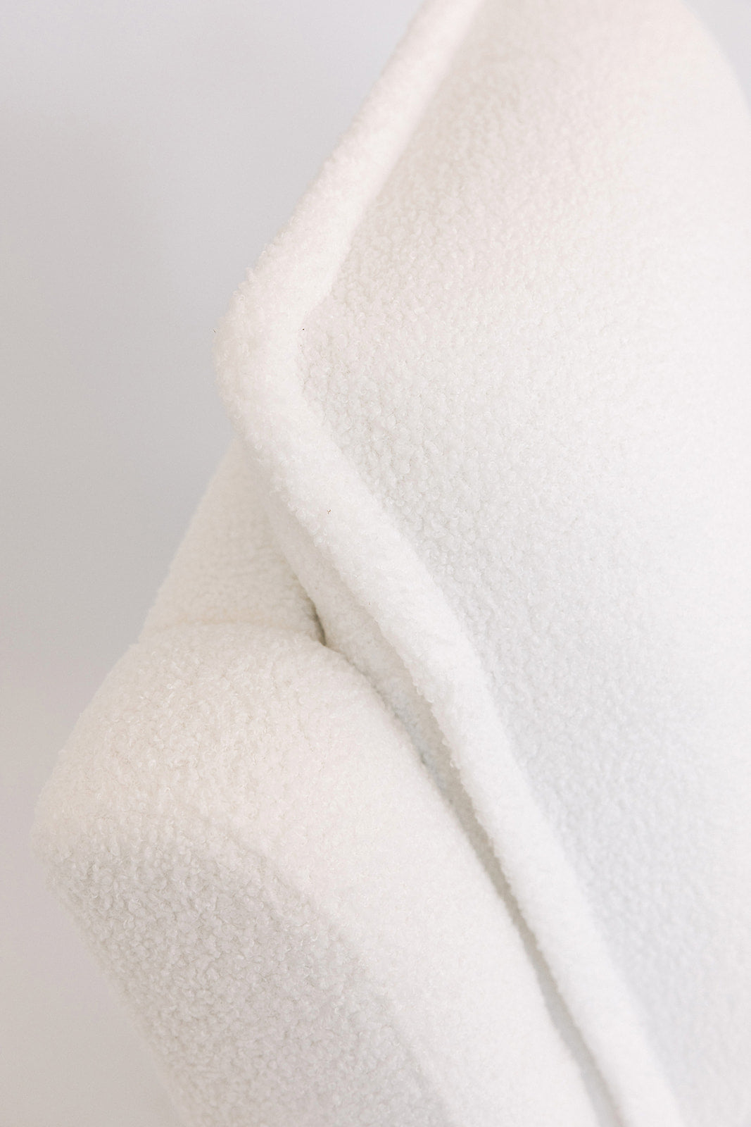 Premium Nursery Recliner Chair in Milk fabric by Love Louie